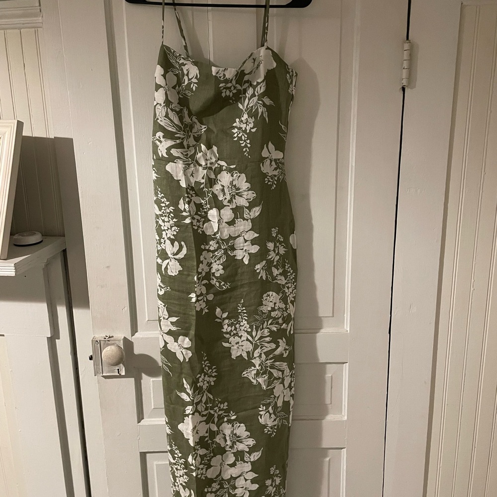 Frankie Linen Reformation Dress